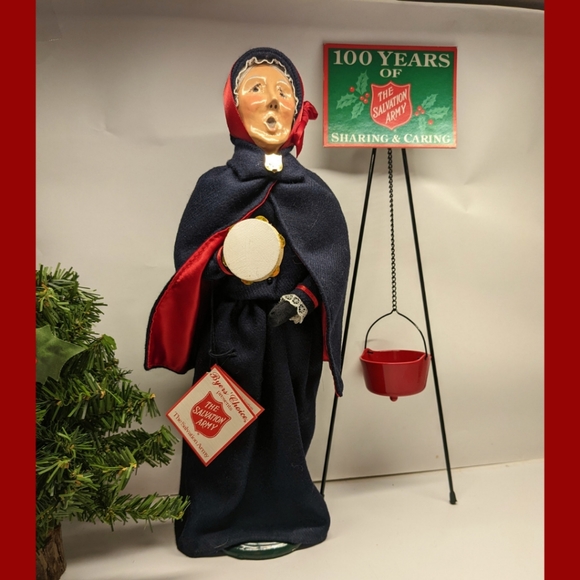 Byers' Choice Holiday 994 Byers Choice Caroler Signed Wtag